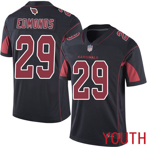 Arizona Cardinals Limited Black Youth Chase Edmonds Jersey NFL Football #29 Rush Vapor Untouchable
